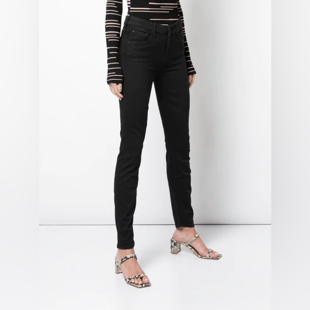 Mother High-Rise Skinny Leg Jeans